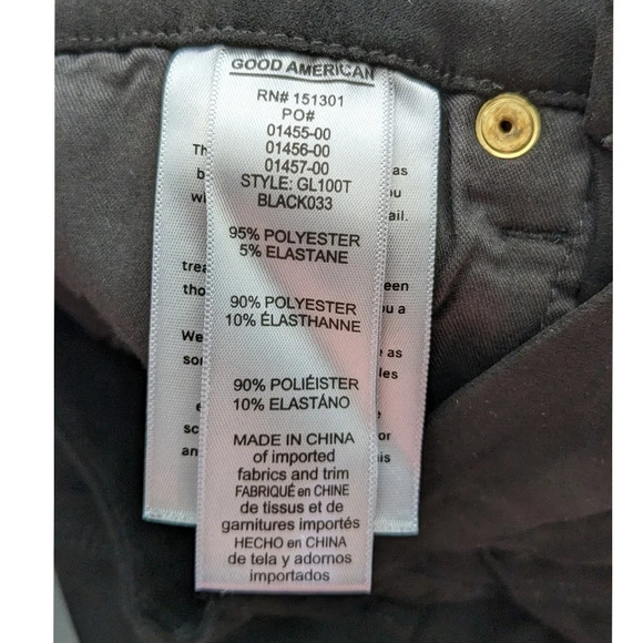 Good American GOOD LEGS FAUX SUEDE PANTS - Picture 7 of 7